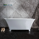  Wholesale Freestanding ABS Adult Bathtub with Four Legs Price in Egypt