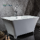 CE Cupc Large Modern Style Mobile Acrylic Freestanding Bath Tubs with Legs