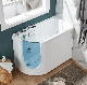 Woma Step in Bathtub with Glass Door Safety Walk-in Bathtub for Old People (Q380-120)