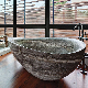  Stone Travertine Freestanding Tub Bathtub for Bathroom Decor