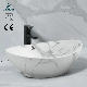 2023 New Natural Stone Marble Sanitary Ware Vessel Vasque Counter Top Art Basin Bathroom Vanities Sinks for Hotel