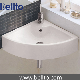 Wholesales High Quality Ceramic Corner wash sink cloak room  Triangular Sink