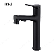 Bto Factory Supply Low Price High Quality Matte Black Brass Bathroom Sinks Tall Faucet manufacturer