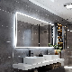 Wholesale Luxury Smart LED Mirror Bathroom Barber Multifunction Vanity Wall Smart LED Light Mirror with Display Screen