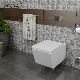 Modern European Style Sanitary Ware Bathroom Toilet Wall Mounted Toliet