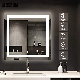 Smart Home Square Vanity Wall LED Bath Mirror with Lights