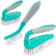 Shower Scrubber Ergonomic Handle Durable Bristles Grout Cleaner Cleaning Bathroom Brush