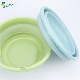 Portable Plastic Collapsible Folding Washing Basin Bowl for Children Baby