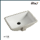  Customized Hot Sale Item Scratch-Resistant Non-Porous Finish High-Gloss Ceramic Rectangular Toilet Basin