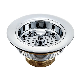 Kitchen Sink Strainer Stainless Steel Modern Metal Kitchen Sink Waste Drain manufacturer