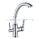 OEM Brass Spout 3 Ways Kitchen Faucets for Drinking Water Purified Water