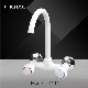 Wall Mount Plastic Hot Cold Water Mixer Tap