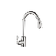 Dual Function Pull out Brass Kitchen Sink Water Tap Kitchen Faucet manufacturer