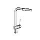  Brass Ktichen Pull out Mixer with 7 Shape Spout.