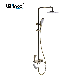 Ablinox Modern Design Brushed Bathroom Faucet Gold Filigree Shower manufacturer