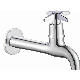 Water Tap with British Rudder Handle Brass Faucet Mounted Wall Bib Tap manufacturer