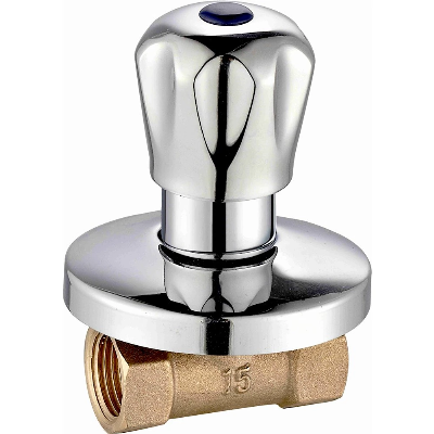 in-Wall 1/2" 3/4" Temperature Brass Concealed Valve Chrome Plated Zinc Angle Valve