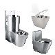  One Piece Stainless Steel Prison Combination Toilet