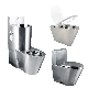 One Piece Stainless Steel Prison Combination Toilet