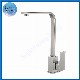 Ss Water Mixer Tap Hot Cold Sink Taps Square Faucet Stainless Steel 304 Kitchen Mixer