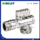  Bathroom Fittings Brass Accessories Factory Chrome Plated Copper Stop Angle Valve