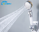  3 Settings Shower Head High Pressure Water Saving Showerhead with Filter Beads
