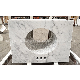 Natural Stone Bianco Carrara White Marble Bathroom Countertop