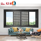 Energy Saving Double Glazed Slide Window Casement Hurricane Impact Passive Aluminium Glass Sliding Window manufacturer