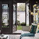 Hf92 Aluminum-Clad Wood Entry Door Solid Wood Door Interior Wood Door New Chinese Style Exterior Doors and Windows