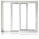 Australia Standard Aluminum Double Glaze Sliding Window