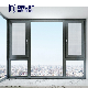 Factory Hot Sale Aluminium Frame Casement Windows Wood Grain Aluminum House Window manufacturer