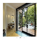  Custom Aluminum Sliding Door Noiseless Iron Glass Exterior Aluminum Sliding Doors