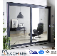  As2047 Australian Style Exterior Door Aluminium Tempered Glass Sliding Doors