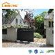 Outdoor Main Gate Design Country Aluminum Door Western Aluminum Sliding Gate Front Gate Automatic Aluminum Sliding Door Commercial Gates System