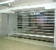 Straight Clear Transparent Crystal Roll up Door