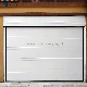  40mm Thickness Galvanized Steel White Automatic Sectional Garage Door