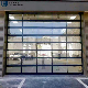 Aluminum Transparents Glass Overhead Sectional Commercial Doors manufacturer