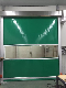 Reset Zipper Door Self Repairing High Speed PVC Industrial Fast Rolling Door