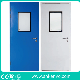 GMP Hygiene Galvanized Iron or 304 Stainless Steel Interior Modular Clean Room Metal Swing Entry Doors for Food, Pharmaceutical, Medical, Hospital, Laboratory