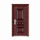 Hot Sale Aluminum Wood Armor Wood Sheet Metal Door Design