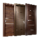  High Quality Simple Apartment House Wood Door Steel Armored Door Doors Wooden