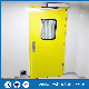 GMP Hygiene Galvanized Steel304 Stainless Steel/Iron Interior Modular Clean Room Metal Swing Entry Doors for Food, Pharmaceutical, Medical, Hospital, Laboratory