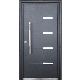  High Quality Wholesale Exterior New Design Security Single Main Gate Entrance Front Steel Door