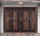 Glorious Large Security Front Casting Aluminum Four Open Doors