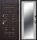 Russia Mirror Glass Inserted Exterior Door, Steel MDF Armored Door manufacturer