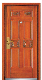  Steel Wooden Security Door (FXGM-A106)