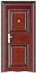 Fusim Door for Apartment Exterior Security Doors Steel Security Door (FX-B0211) manufacturer