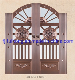 Wooden Sliding Balcony Exterior Glass Patio Steel Security Gate Door manufacturer