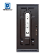 Fangda Classic Panel Design Steel Bathroom Door manufacturer