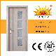 Factory Toilet PVC Wooden Temple Bathroom Teak Veneer Doors manufacturer